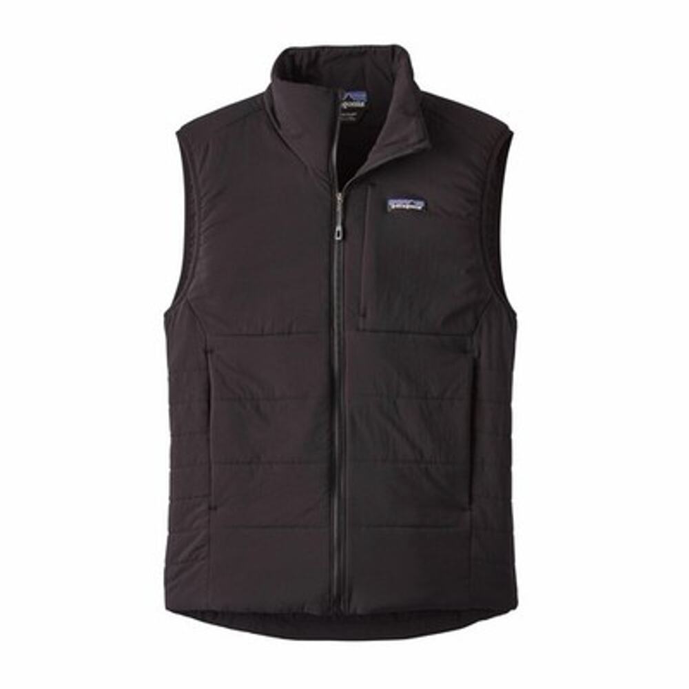 Patagonia Mens Nano Air Vest Black Full Zip Hiking Outdoors Size Small